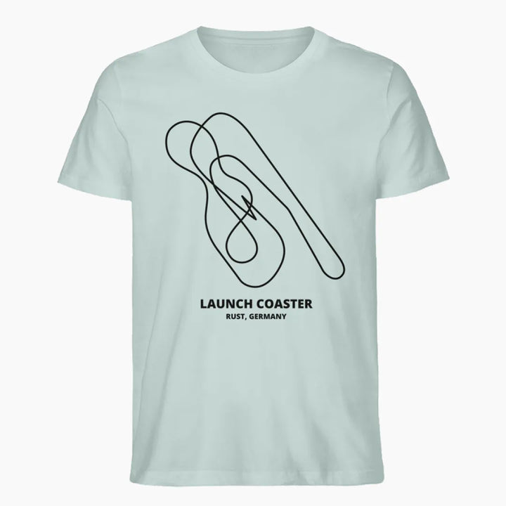 LAUNCH COASTER RUST layout tee