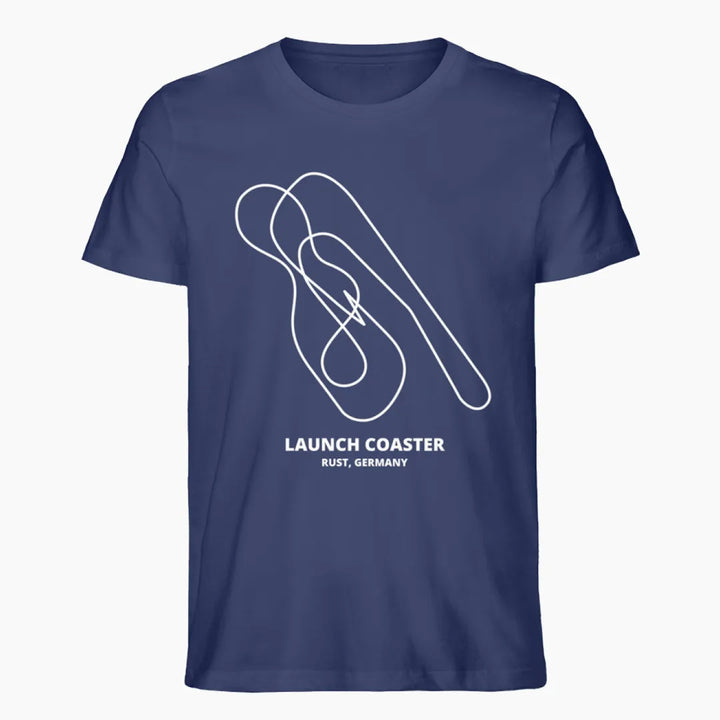 LAUNCH COASTER RUST layout tee