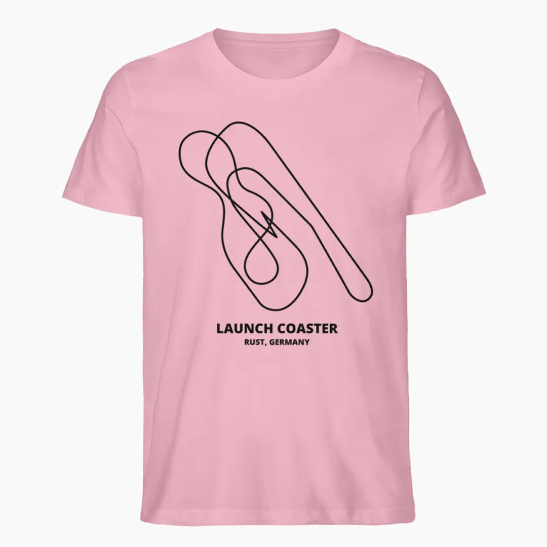 LAUNCH COASTER RUST layout tee