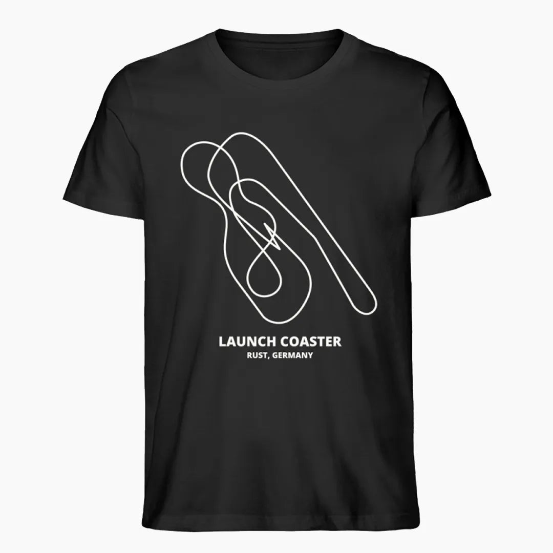 LAUNCH COASTER RUST layout tee