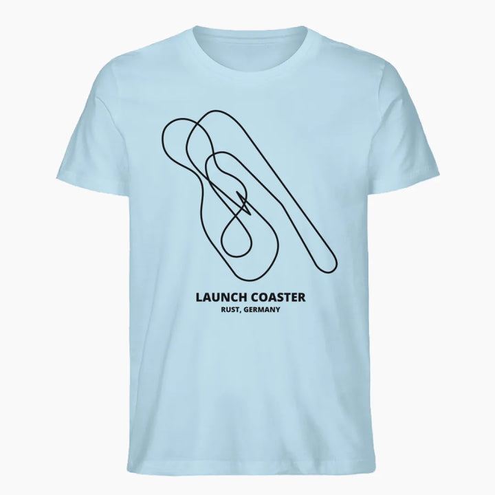 LAUNCH COASTER RUST layout tee