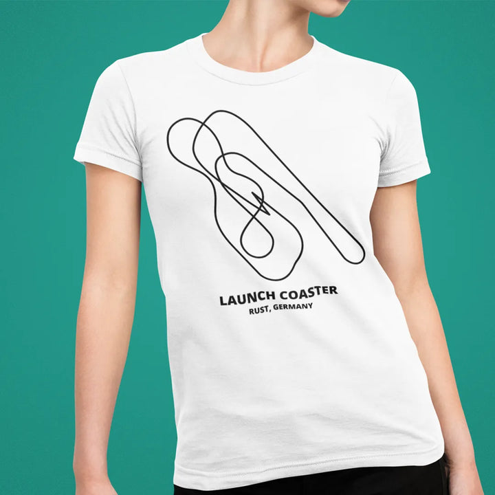 LAUNCH COASTER RUST layout tee