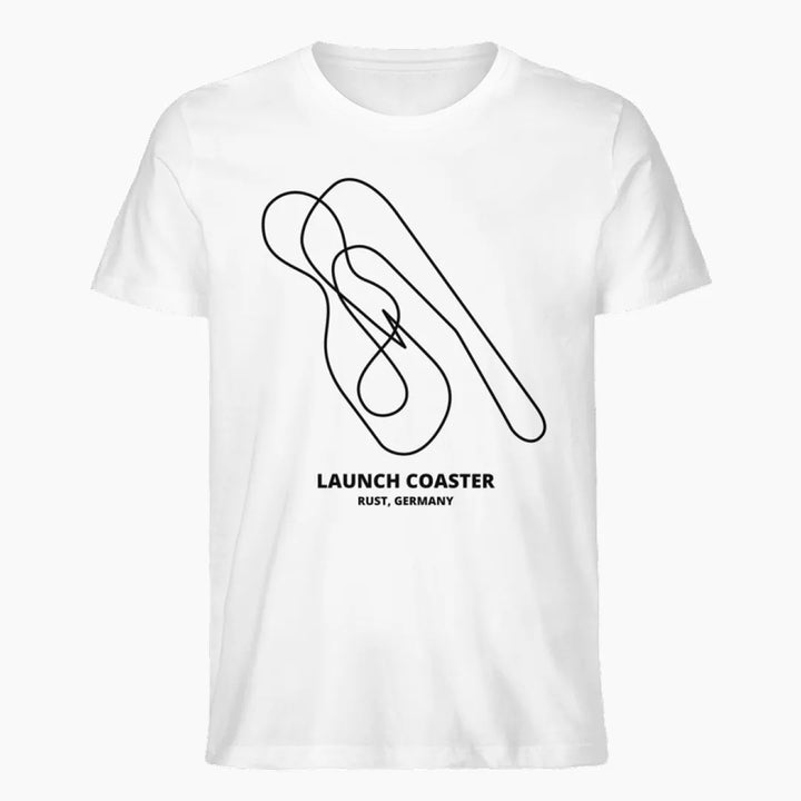 LAUNCH COASTER RUST layout tee