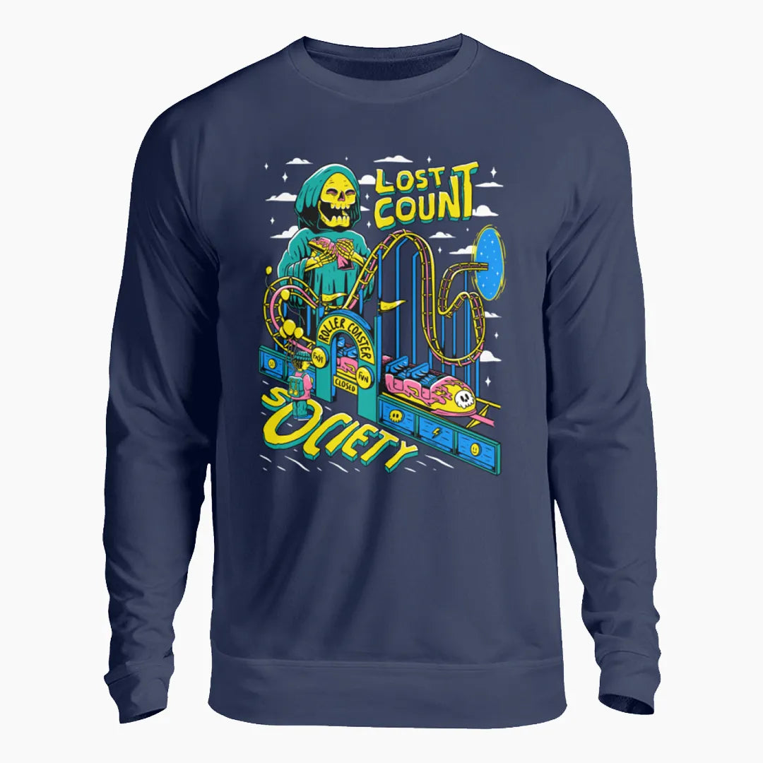 LOST COUNT SOCIETY sweatshirt
