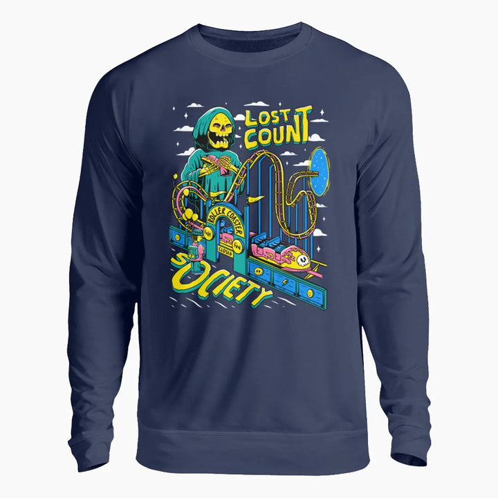 LOST COUNT SOCIETY sweatshirt