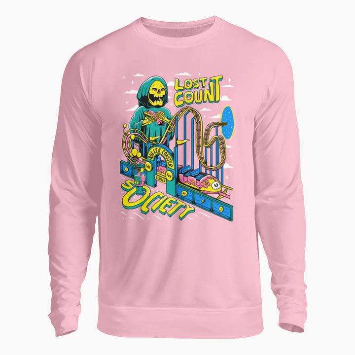 LOST COUNT SOCIETY sweatshirt