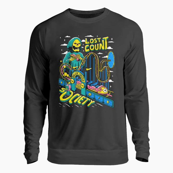 LOST COUNT SOCIETY sweatshirt
