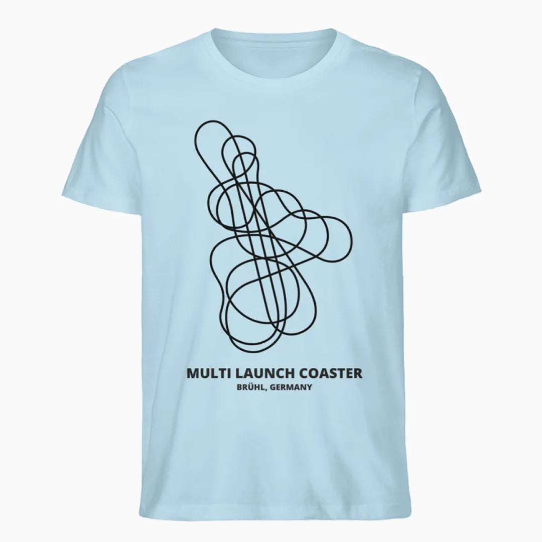 MULTI LAUNCH COASTER BRUHL LAYOUT T-Shirt