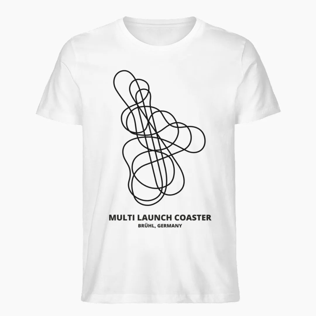 MULTI LAUNCH COASTER BRÜHL LAYOUT T-Shirt