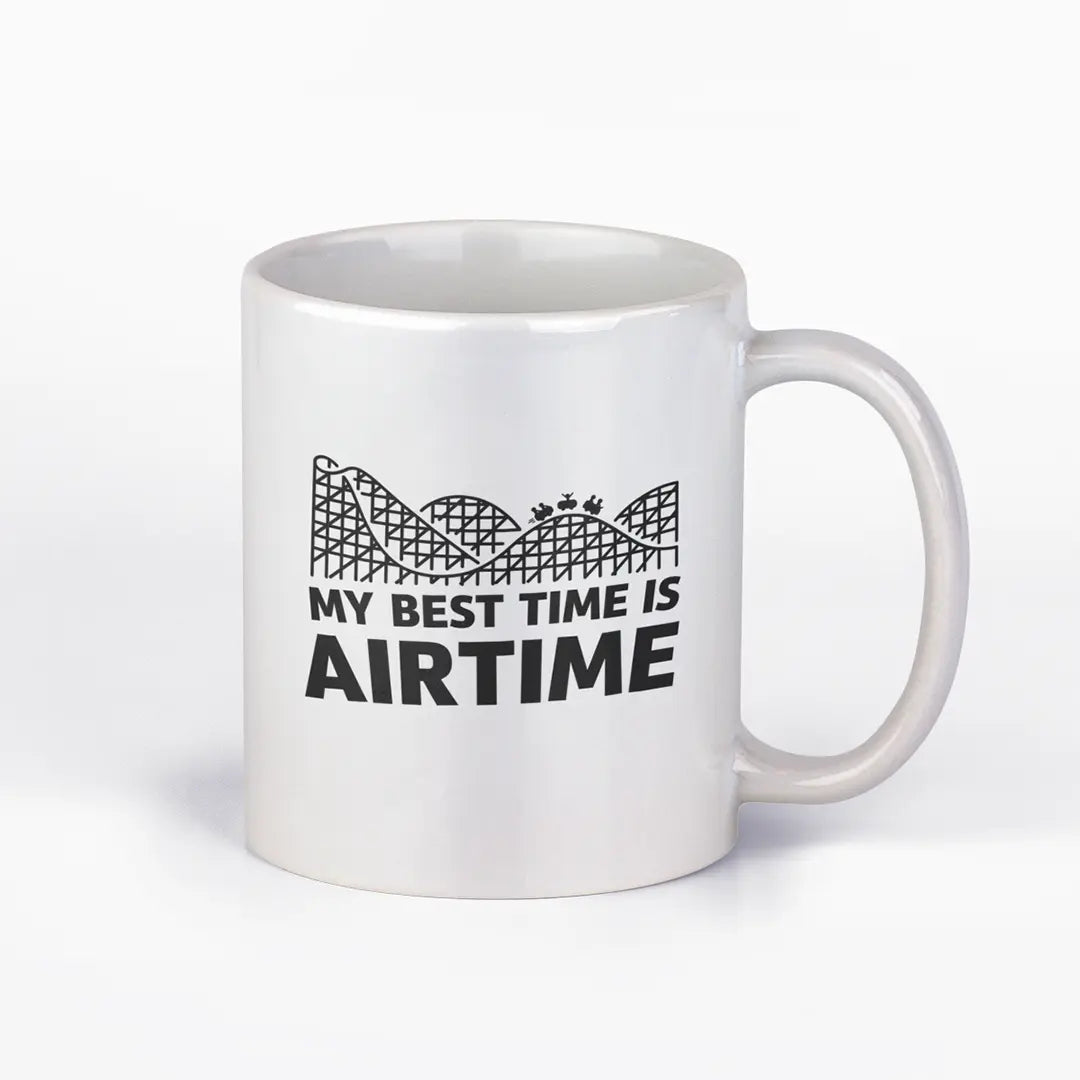 MY BEST TIME IS AIRTIME mug