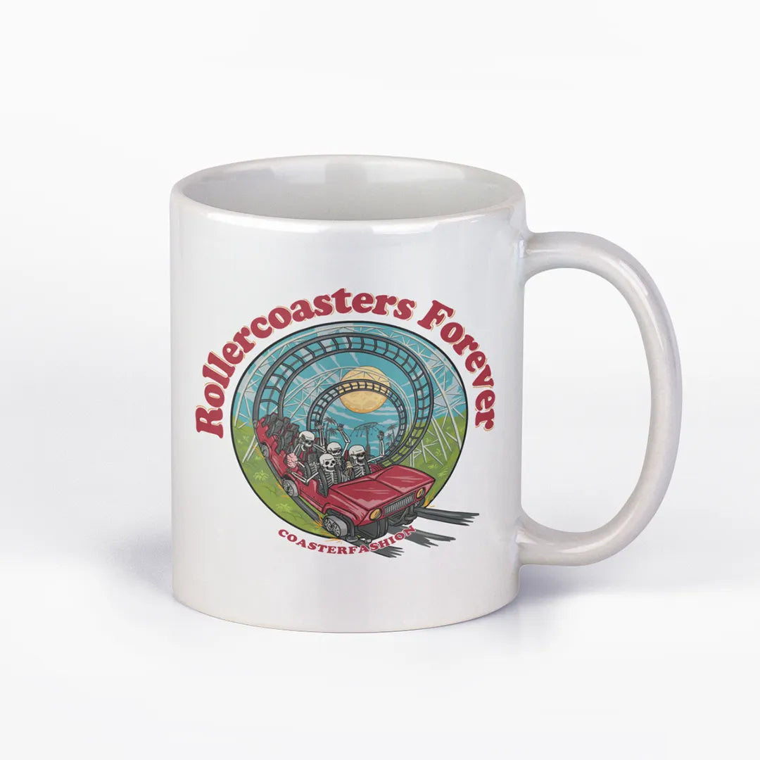 ROLLERCOASTERS FOREVER mug