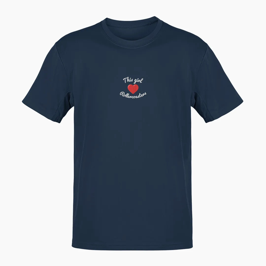 THIS GIRL LOVES ROLLERCOASTERS Premium T-Shirt