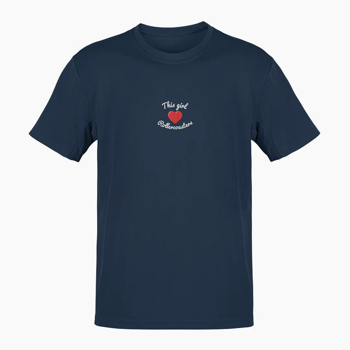 THIS GIRL LOVES ROLLERCOASTERS Premium T-Shirt