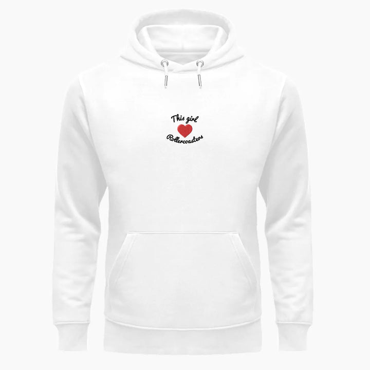 THIS GIRL LOVES ROLLERCOASTERS premium hoodie